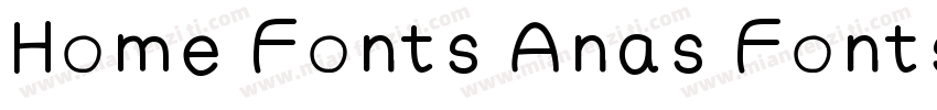 Home Fonts Anas Fonts Landsl字体转换